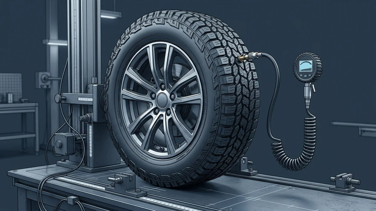 Tire Pressure Calculator visual icon