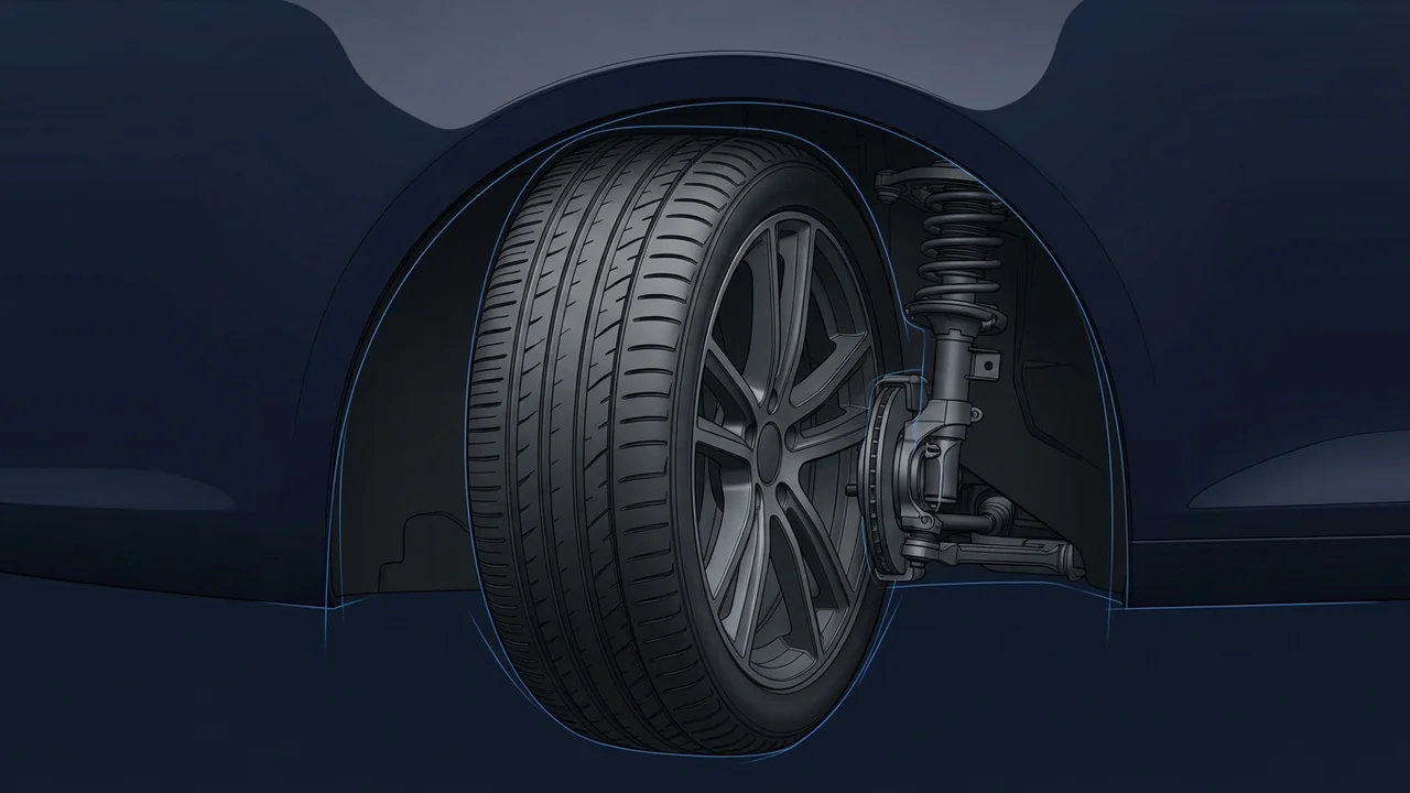 Tire Fitment Calculator visual icon